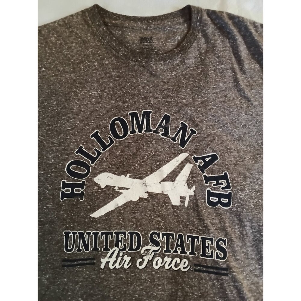 Holloman AFB Large T-Shirt USAF Air Force MQ-9 Reaper Airplane